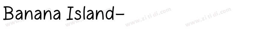 Banana Island字体转换